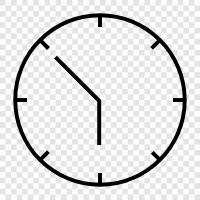 time, watch, analogue, digital icon svg