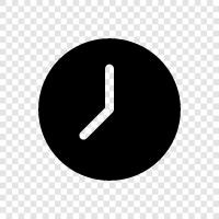 time, watch, alarm, timer icon svg