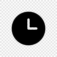 time, digital, analog, alarm icon svg