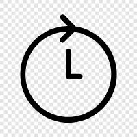 time, clock face, digital clock, analogue clock icon svg