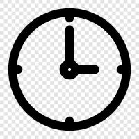 time, time zone, digital clock, analog clock icon svg