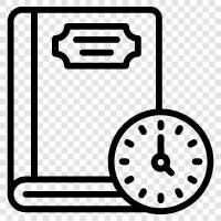 time for learning, how to make, learning time icon svg