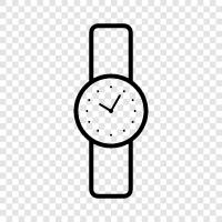 Time, Date, Alarm, LCD icon svg