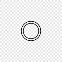 time, digital, alarm, watch icon svg