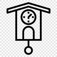 time, digital, alarm, watch icon svg