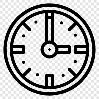 time, watch, alarm, clock icon svg