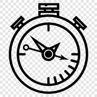 time, timer, clock, time management icon svg