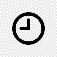 time, hour, minute, second icon svg