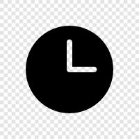 time, alarm, digital, analogue icon svg