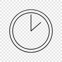 time, time zone, watch, alarm icon svg