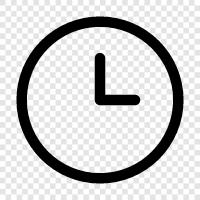 time, digital, analog, clock radio icon svg