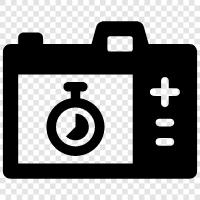 time lapse, timelapse, interval zamanlayıcı, kamera deklanşörü ikon svg