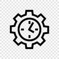 Zaman Yönetim Sistemleri, Zaman Yönetim Araçları, Zaman Yönetimi Yazılımı, Zaman Yönetimi İpuçları ikon svg