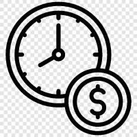 zaman yönetimi, zaman yönetimi ipuçları, zaman yönetimi araçları, zaman paradır ikon svg