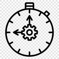 time management tips, time management techniques, time management software, time management advice icon svg