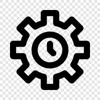 time management tips, time management hacks, time management software, time management techniques icon svg