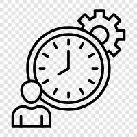 time management tips, time management software, time, time management icon svg