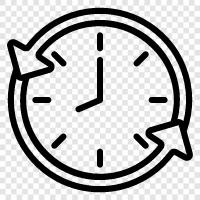 zaman yönetimi ipuçları, zaman yönetimi araçları, zaman yönetimi sistemi, zaman yönetimi ikon svg
