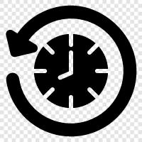 zaman yönetimi ipuçları, zaman yönetimi yazılımı, zaman yönetimi teknikleri, zaman yönetimi ikon svg