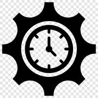 zaman yönetimi ipuçları, zaman yönetimi teknikleri, zaman yönetimi araçları, zaman yönetimi yazılımı ikon svg