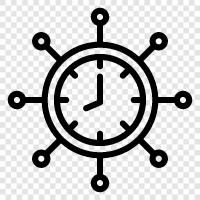 Tipps zum Zeitmanagement symbol