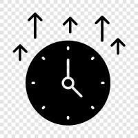 zaman yönetimi ipuçları, zaman yönetimi stratejileri, zaman, zaman yönetimi ikon svg