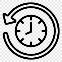 zaman yönetimi ipuçları, zaman yönetimi teknikleri, zaman yönetimi yazılımı, zaman yönetimi ikon svg