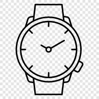 time, watch, timekeeper, chronograph icon svg