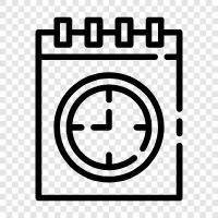 time, watch, analogue, digital icon svg