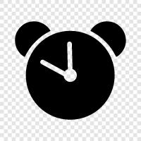 time, time zone, alarm, digital clock icon svg