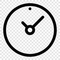 time, wall clock, digital clock, analog clock icon svg