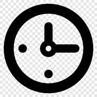 time, time zone, alarm clock, digital clock icon svg