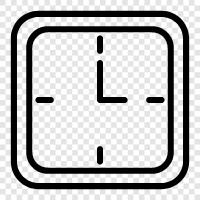 time, timer, alarm, watch icon svg