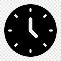 time, time zone, alarm, digital clock icon svg