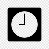 time, hour, minute, second icon svg