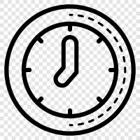 time, present, future. icon svg