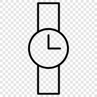 time, timepieces, watches, wristwatch icon svg