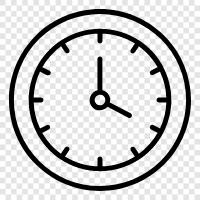 time, time zone, watch, alarm icon svg