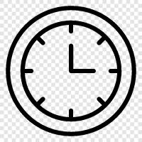 time, time zone, alarm clock, digital clock icon svg