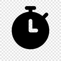 time, alarm, stopwatch, stop icon svg