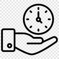 time saver, time management, time saver tips, time management tips icon svg