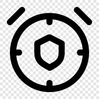 time security, time protection, time management, time tracking icon svg