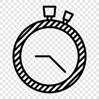 time, timer app, stopwatch, countdown icon svg