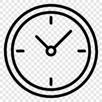 time, timer, alarm, watch icon svg