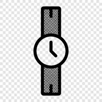 Zeit, Uhrenband, Uhrenbox, Uhrengehäuse symbol