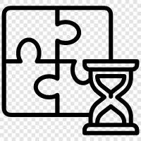 Zeitreise, Zeitparadox, Zeitmaschine, Zeitwarp symbol