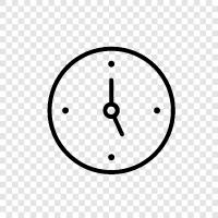 time, alarm, time zone, digital icon svg