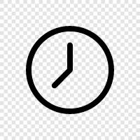 time, time zone, watch, alarm icon svg