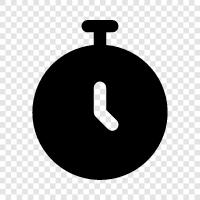 time, timer, clock, timekeeping icon svg