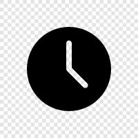 time, alarm, GMT, date icon svg